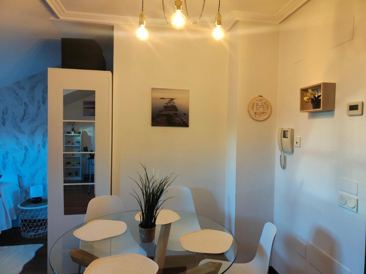 Ferienwohnung El Cielo De Fomento Gijón Exterior foto